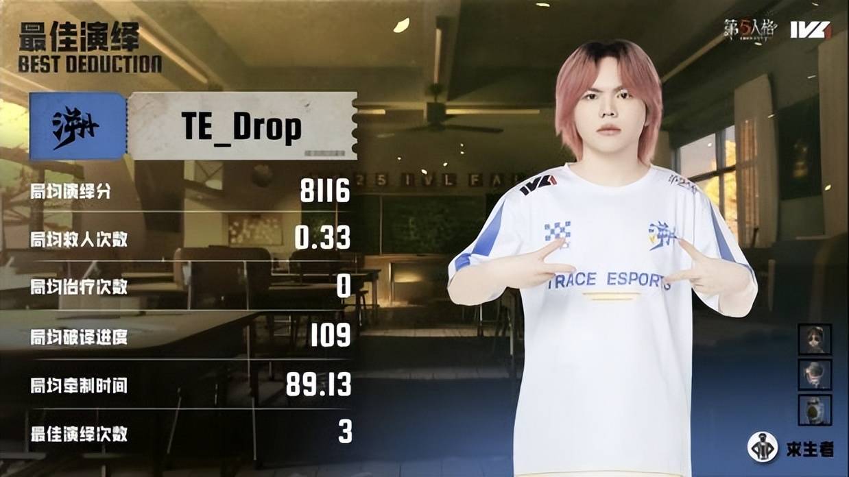 第五人格IVL:TE_Drop昆虫学者天秀操作扭转战局,终结比赛!